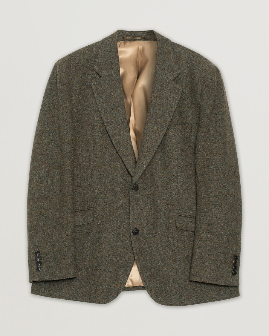 Uomini | Blazers | Pre-owned | Walker Slater William Shetland Tweed Jacket Moss Donegal 56