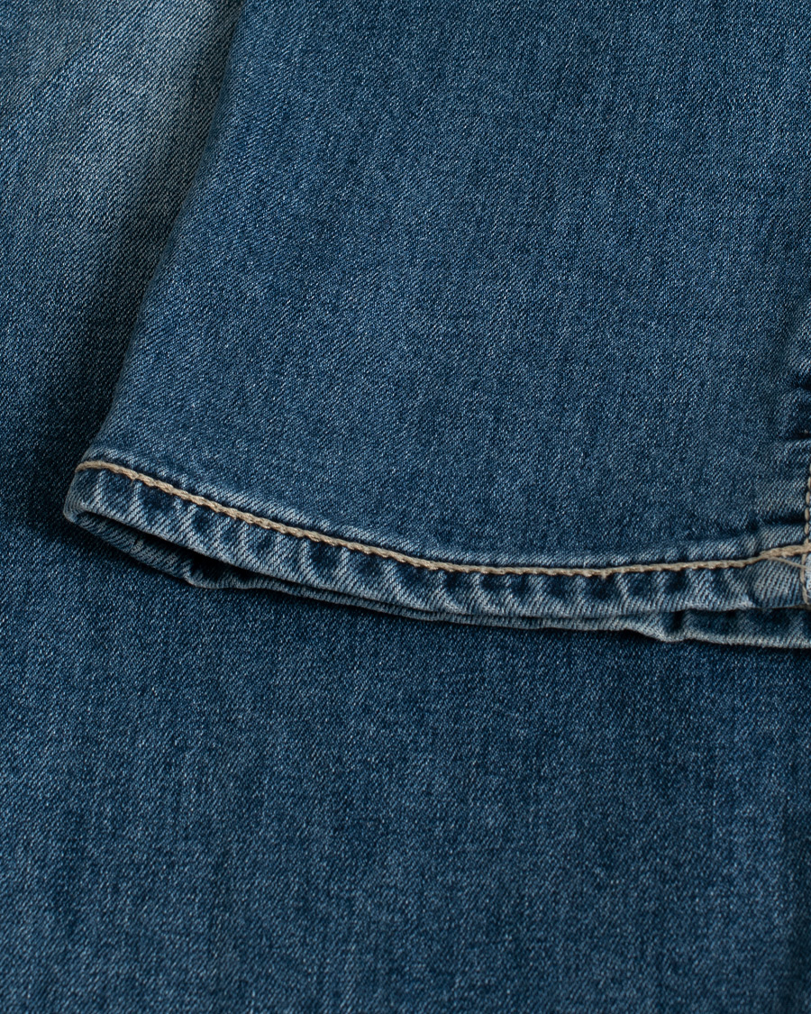 Uomini | Jeans | Pre-owned | Jacob Cohën Nick 622 Slim Fit Stretch Jeans Blue W33