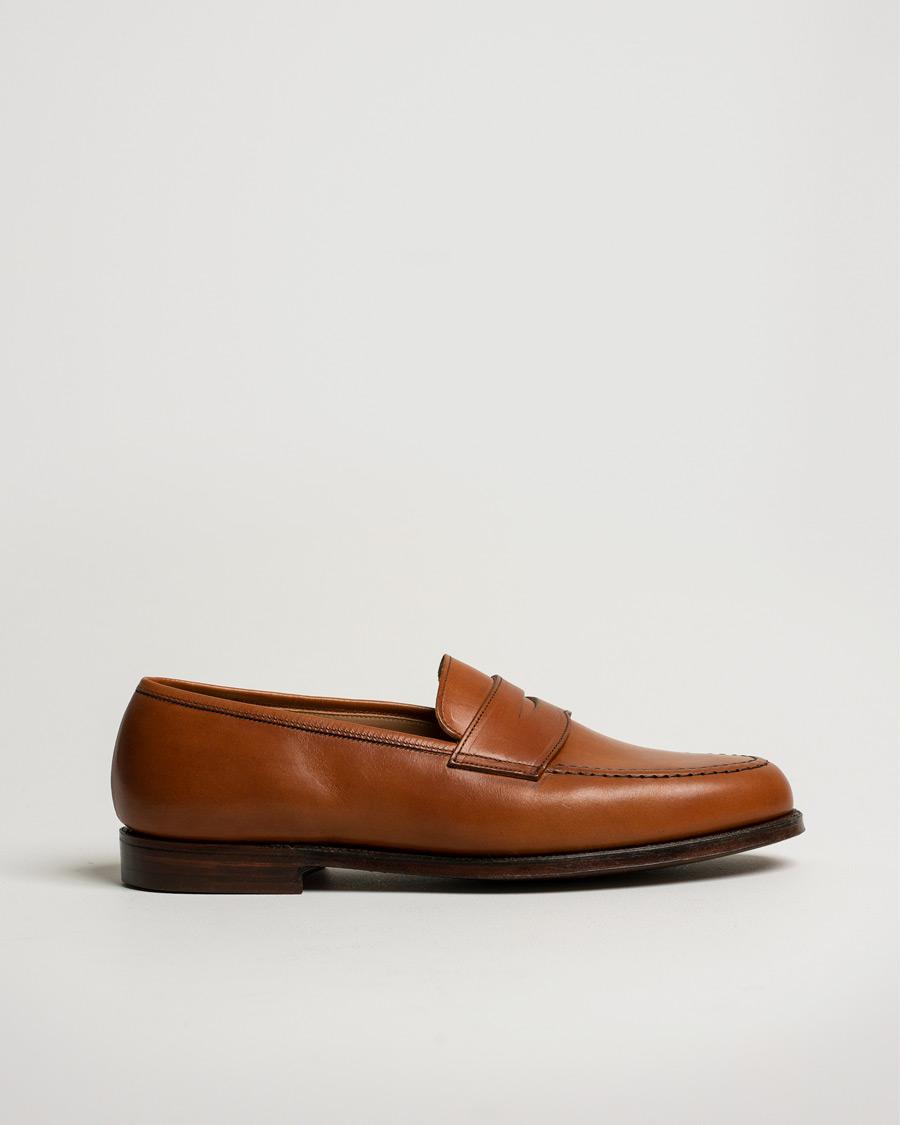 Uomini | Boston Leather Sole Light Brown Calf | Pre-owned | Boston Leather Sole Light Brown Calf