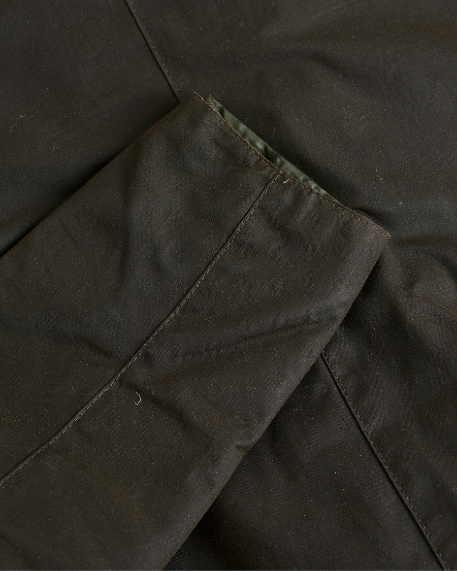 Uomini | Barbour Lifestyle Beausby Waxed Jacket Olive | Pre-owned | Barbour Lifestyle Beausby Waxed Jacket Olive