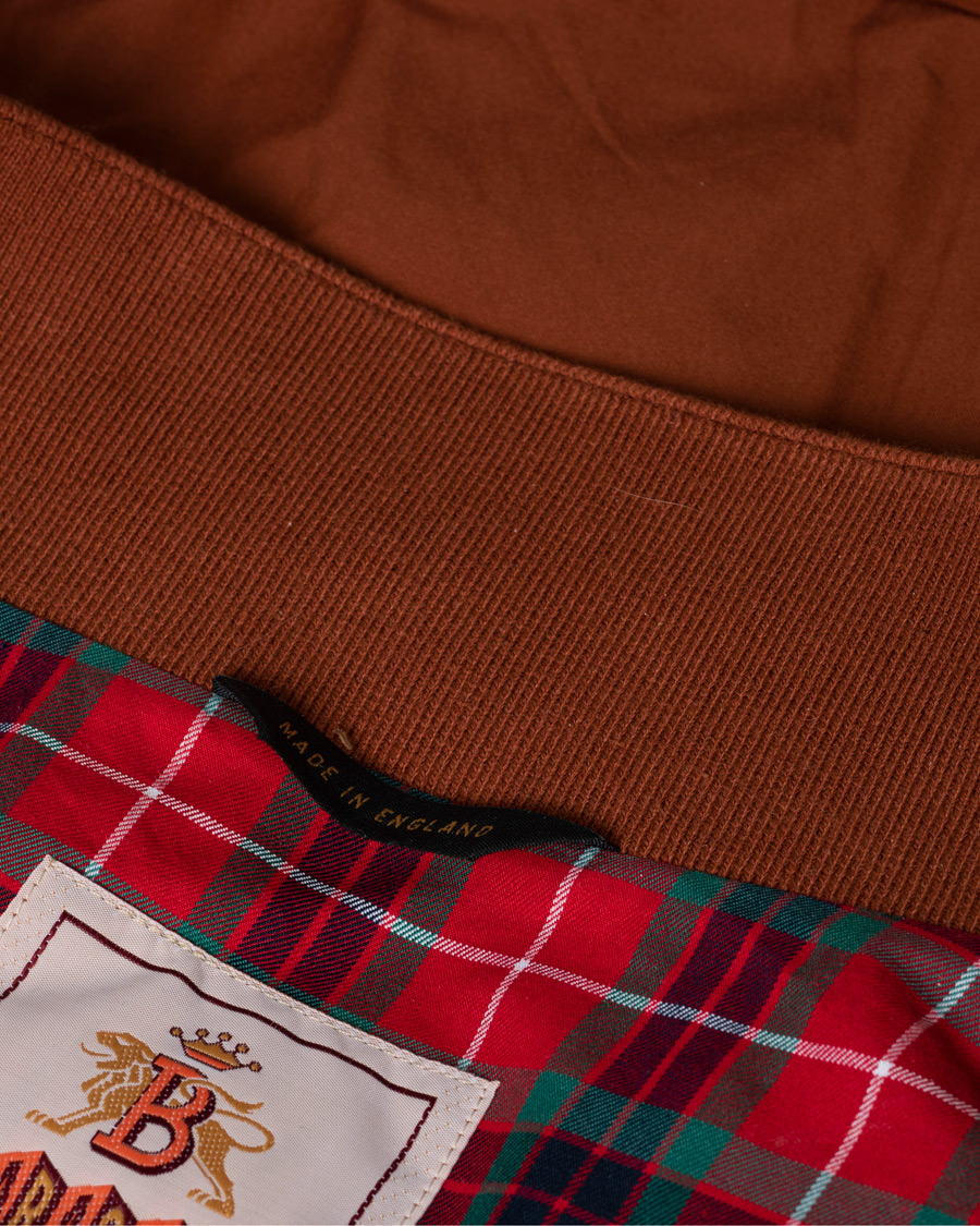 Uomini | Giacche | Pre-owned | Baracuta G9 Original Harrington Jacket Caramel UK44 - EU54