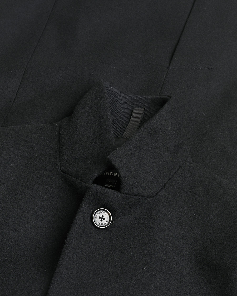 Uomini | Giacche Pre-owned | Pre-owned | J.Lindeberg Holger 2.0 Melton Coat Black 50