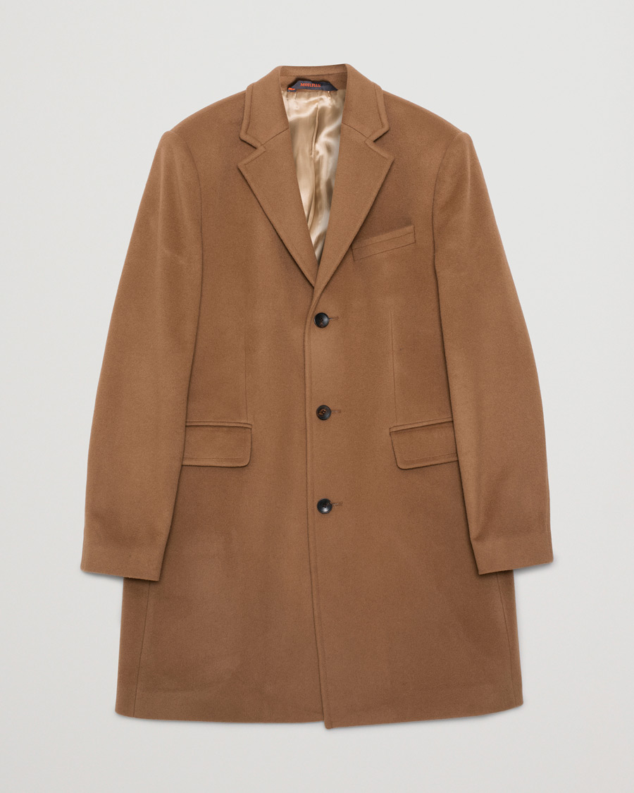 Uomini | Giacche | Pre-owned | Morris Wool/Cashmere Coat Camel