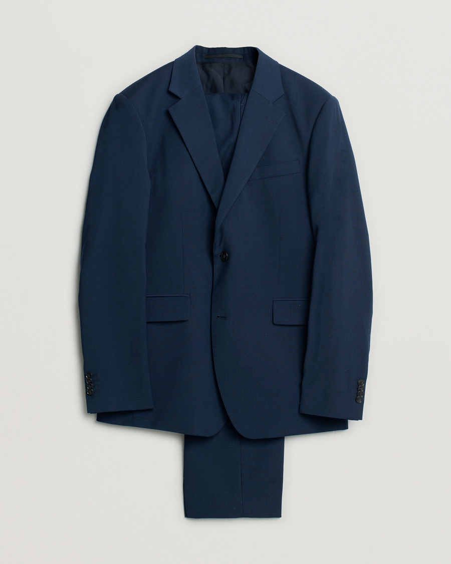 Uomini | Blazers | Pre-owned | Tiger of Sweden Justin/Tenuta Wool Suit Navy 50