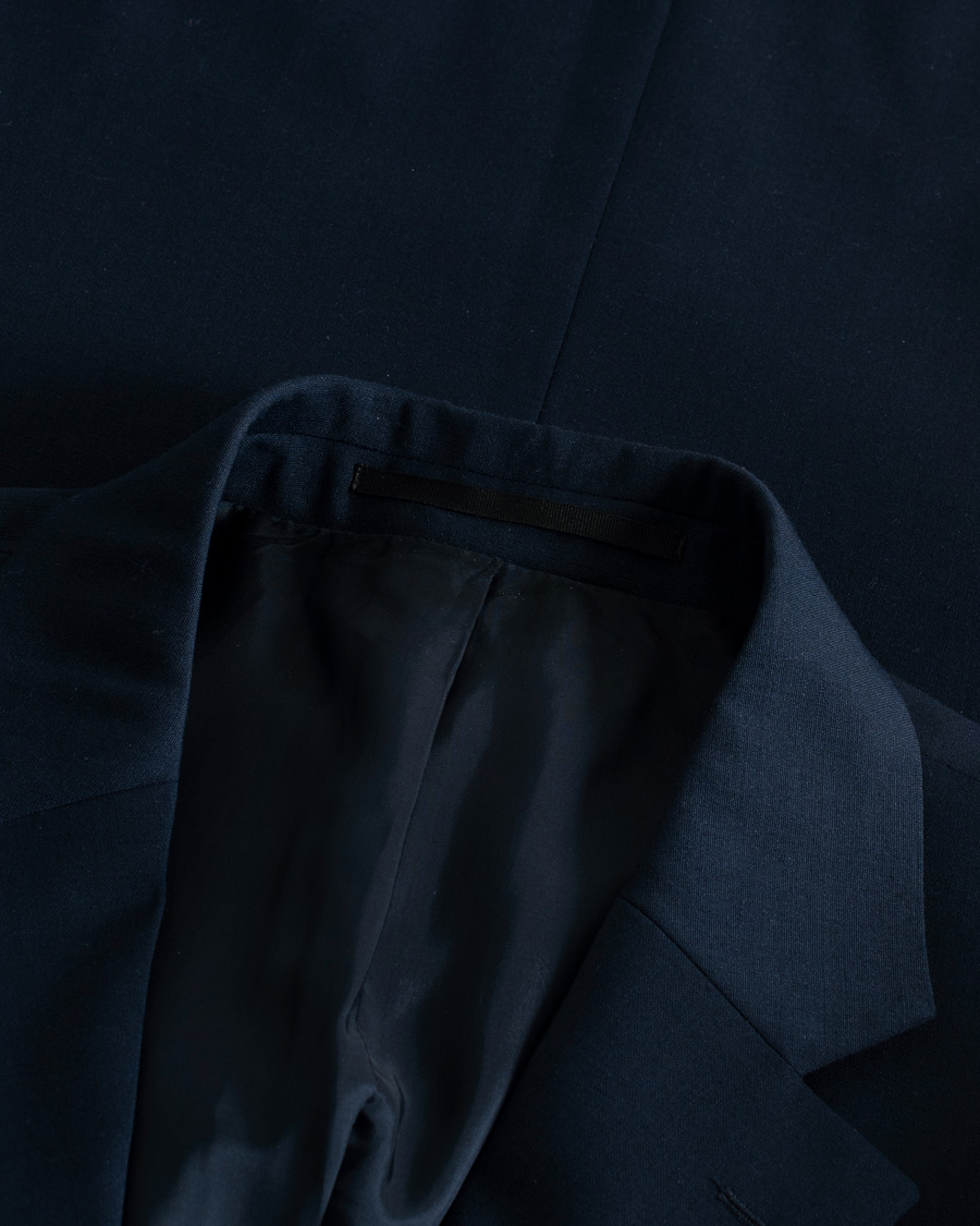 Uomini | Blazers | Pre-owned | Tiger of Sweden Justin/Tenuta Wool Suit Navy 50