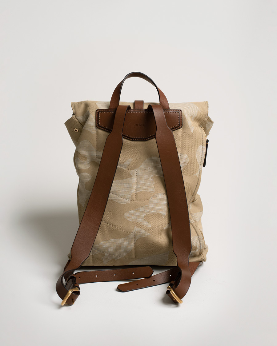 Uomini | Mismo M/S Rucksack  Shades off Dune/Cuoio | Pre-owned | Mismo M/S Rucksack  Shades off Dune/Cuoio