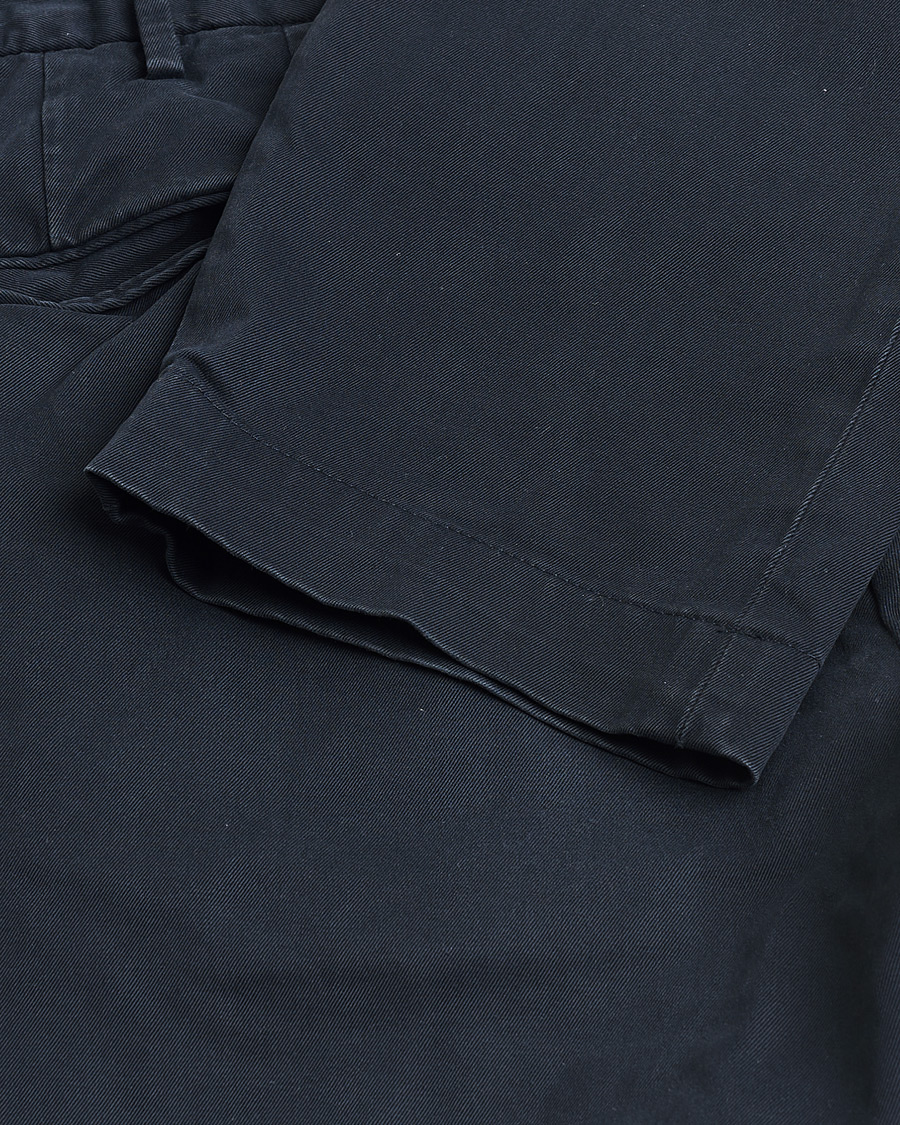 Uomini | Pantaloni Pre-owned | Pre-owned | Incotex Slim Fit Cotton Stretch Chinos Navy 48