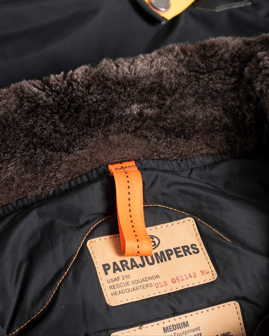Uomini | Giacche | Pre-owned | Parajumpers Right Hand Masterpiece Parka Black