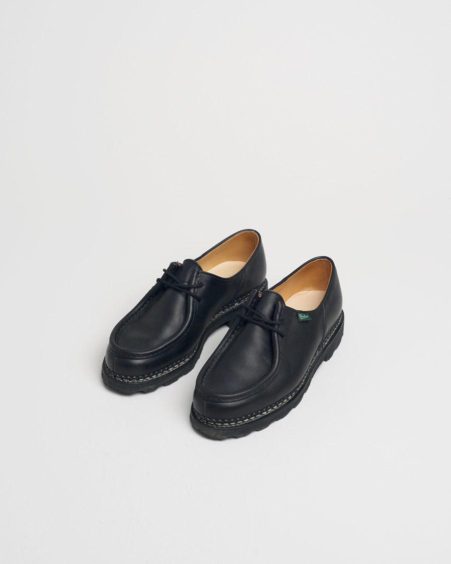 Uomini | Paraboot Michael Derby Black | Pre-owned | Paraboot Michael Derby Black