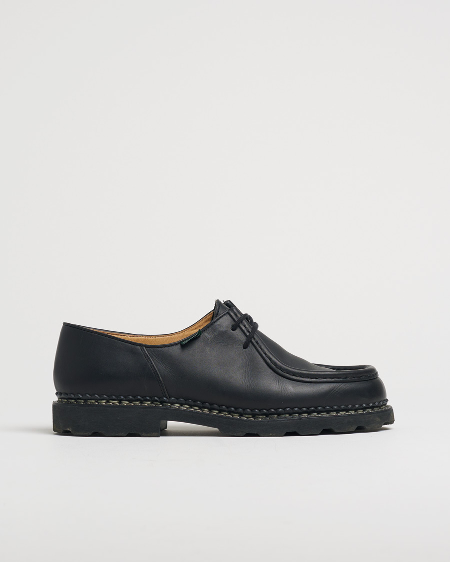 Uomini | Paraboot Michael Derby Black | Pre-owned | Paraboot Michael Derby Black