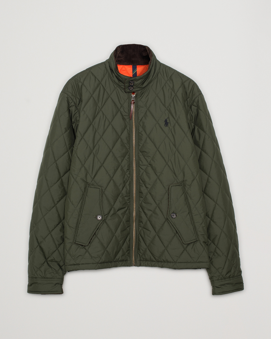 Uomini | Giacche | Pre-owned | Polo Ralph Lauren Beaton Quilted Jacket Company Olive M