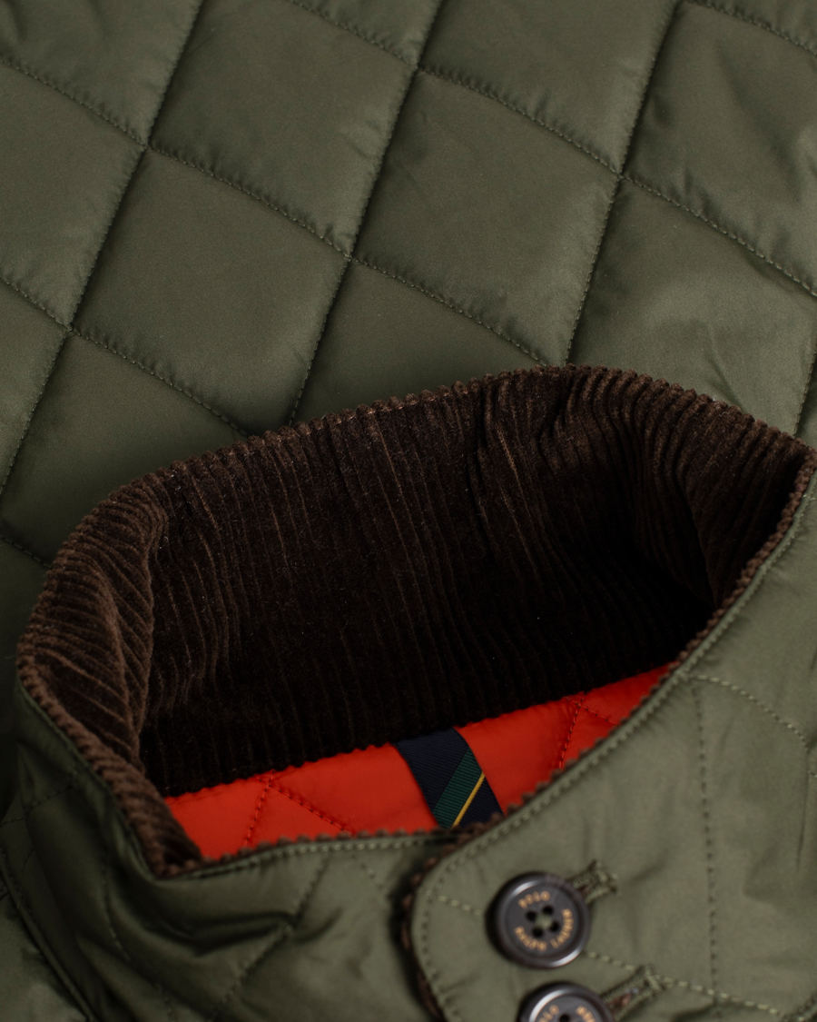 Uomini | Giacche | Pre-owned | Polo Ralph Lauren Beaton Quilted Jacket Company Olive M