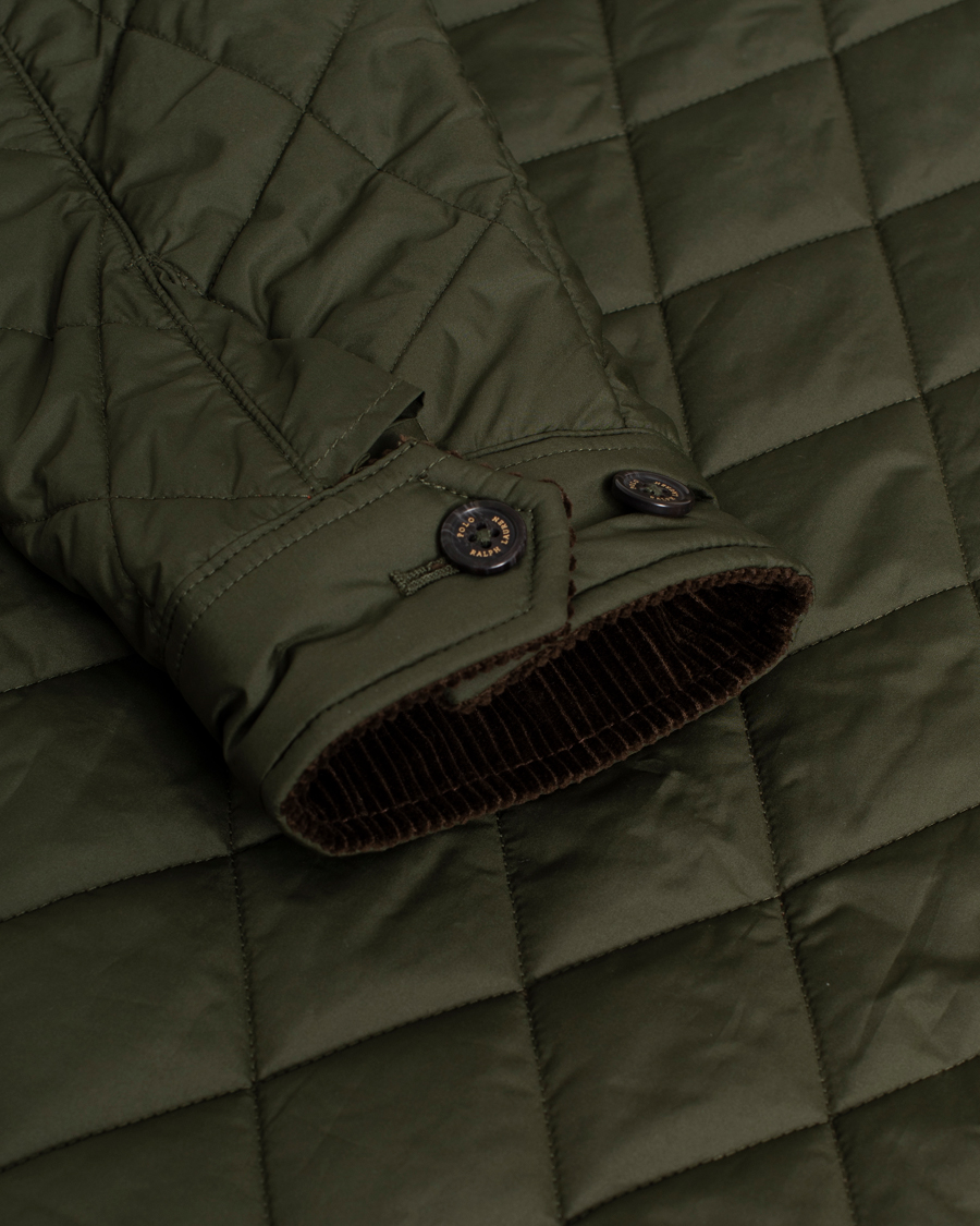 Uomini | Giacche | Pre-owned | Polo Ralph Lauren Beaton Quilted Jacket Company Olive M
