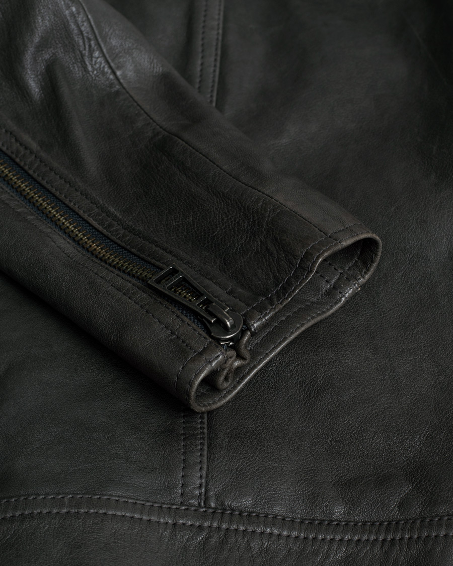 Uomini | Giacche | Pre-owned | Belstaff V Racer 2.0 Leather Jacket Dark Grey