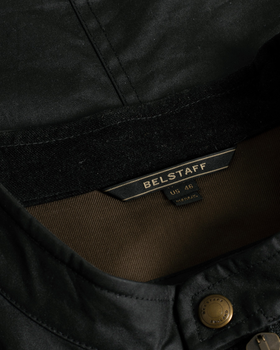 Uomini | Giacche | Pre-owned | Kelland Waxed Shirt Jacket Black 56