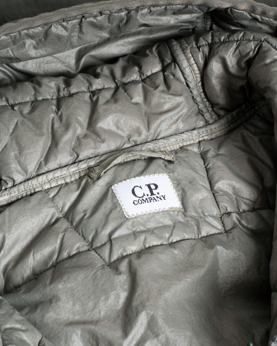 Uomini | Giacche | Pre-owned | C.P. Company 50 Fili Garment Dyed Cotton/Nylon 2 in 1 Parka Green