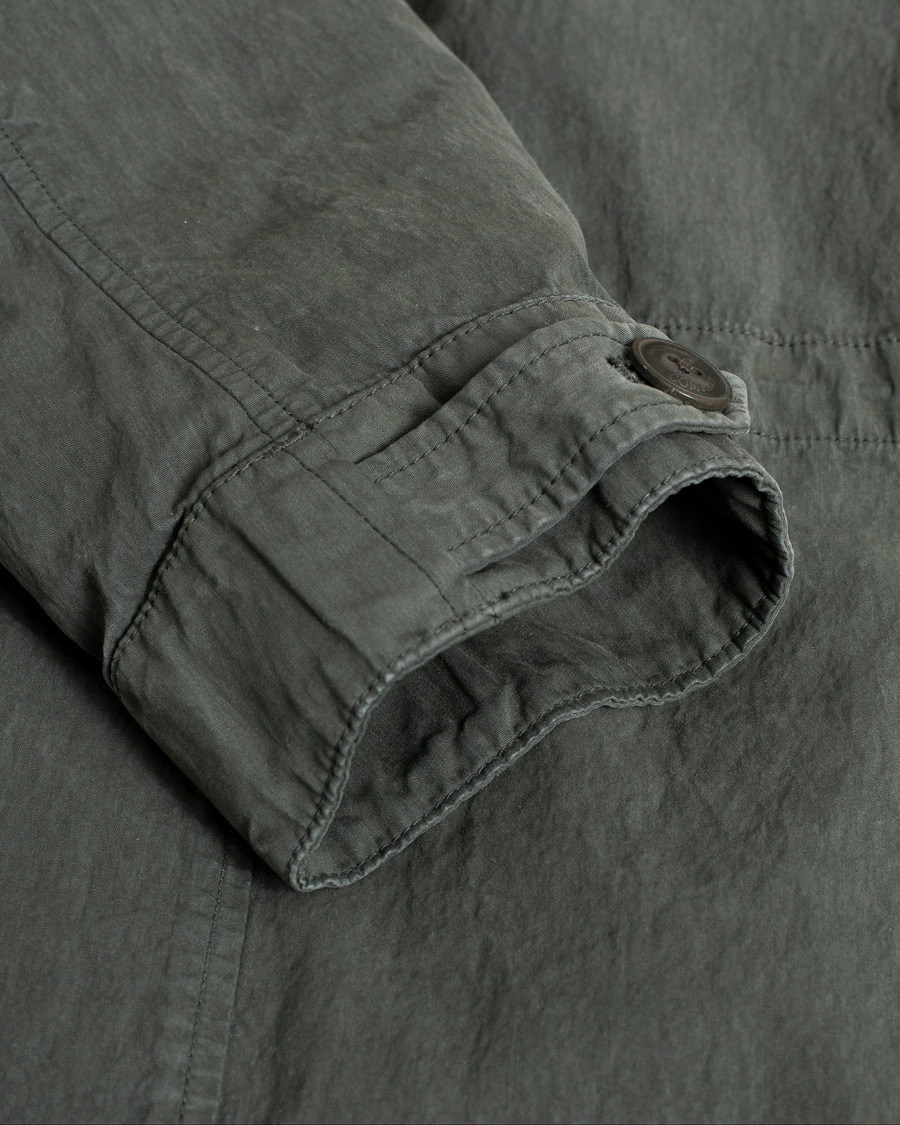 Uomini | Giacche | Pre-owned | C.P. Company 50 Fili Garment Dyed Cotton/Nylon 2 in 1 Parka Green