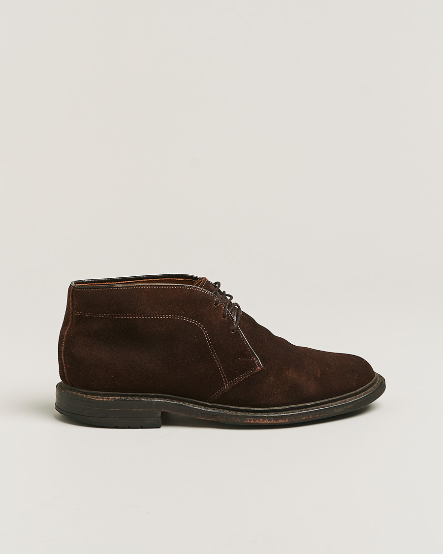 Uomini | Allen Edmonds Comstock Suede Chukka Boots Brown US6,5/EU39,5 | Pre-owned | Allen Edmonds Comstock Suede Chukka Boots Brown US6,5/EU39,5
