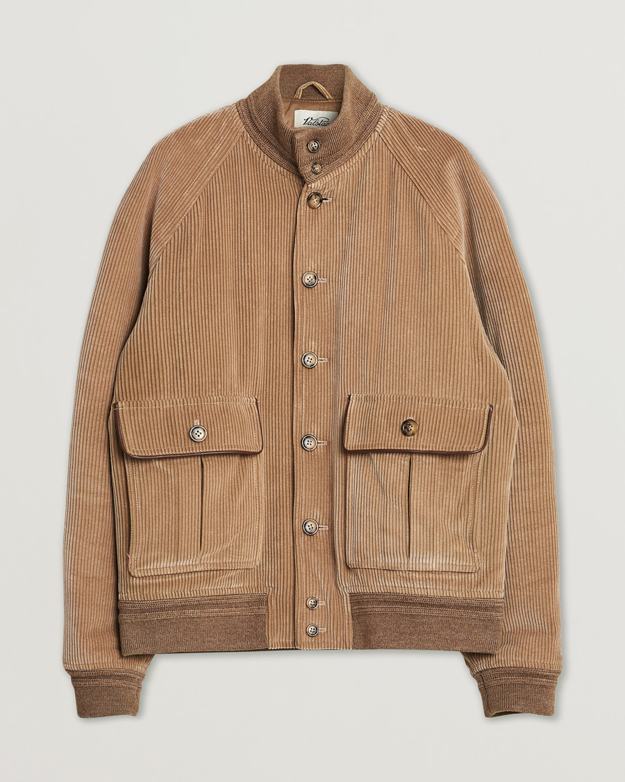 Uomini | Valstar Raglan Corduroy Jacket Sand 48 | Pre-owned | Valstar Raglan Corduroy Jacket Sand 48