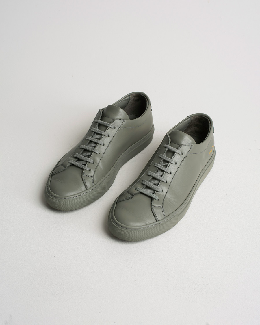 Uomini | Common Projects Original Achilles Sneaker Grey | Pre-owned | Common Projects Original Achilles Sneaker Grey