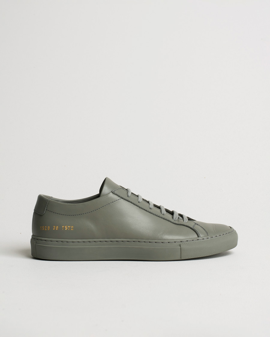 Uomini | Common Projects Original Achilles Sneaker Grey | Pre-owned | Common Projects Original Achilles Sneaker Grey