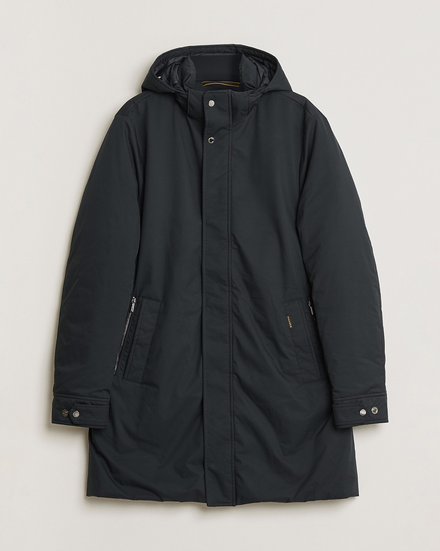 Uomini | Giacche Pre-owned | Pre-owned | MooRER Vermont Waterproof Padded Parka Navy 52