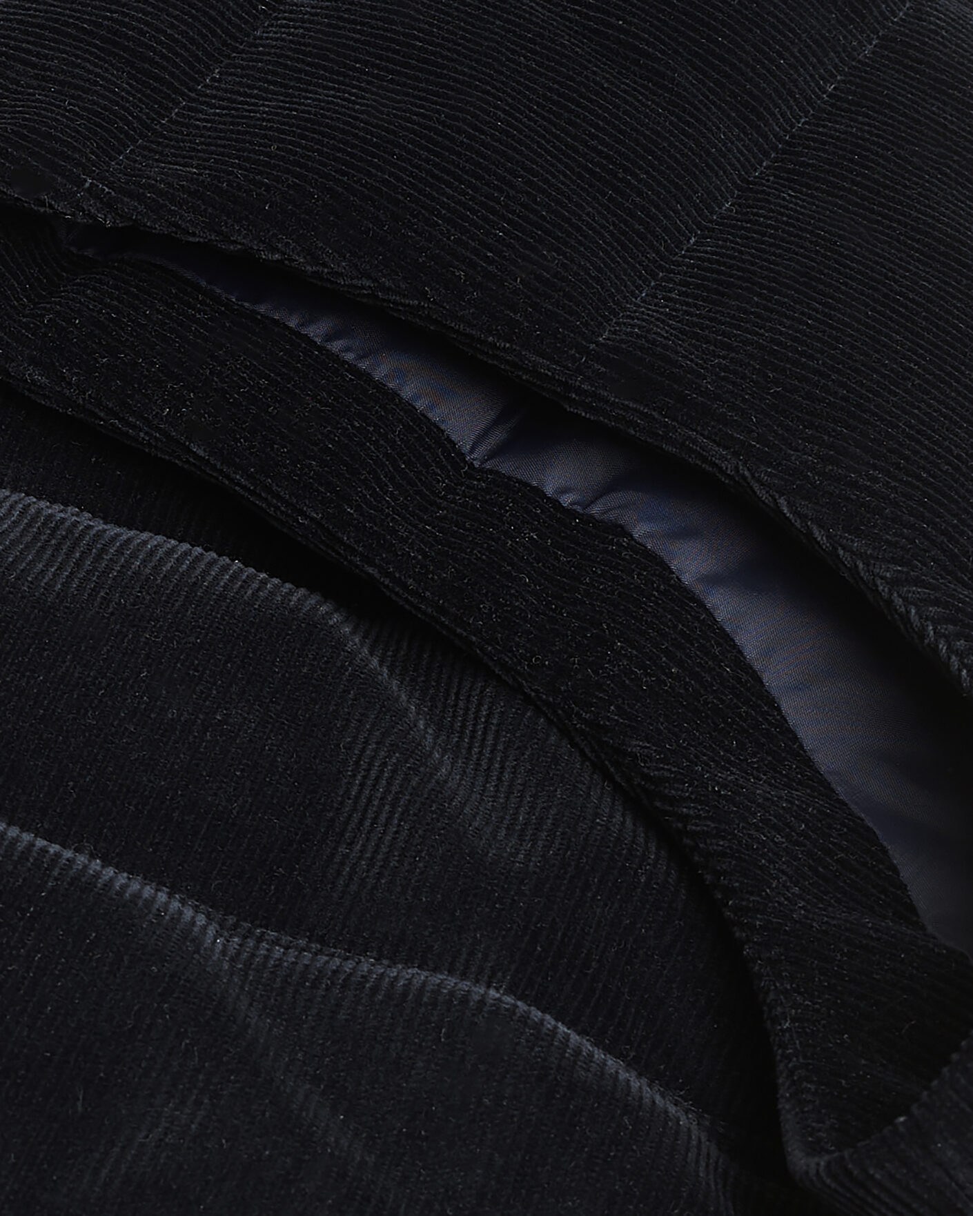Uomini | Giacche Pre-owned | Pre-owned | Stenströms Hooded Corduroy Vest Navy M