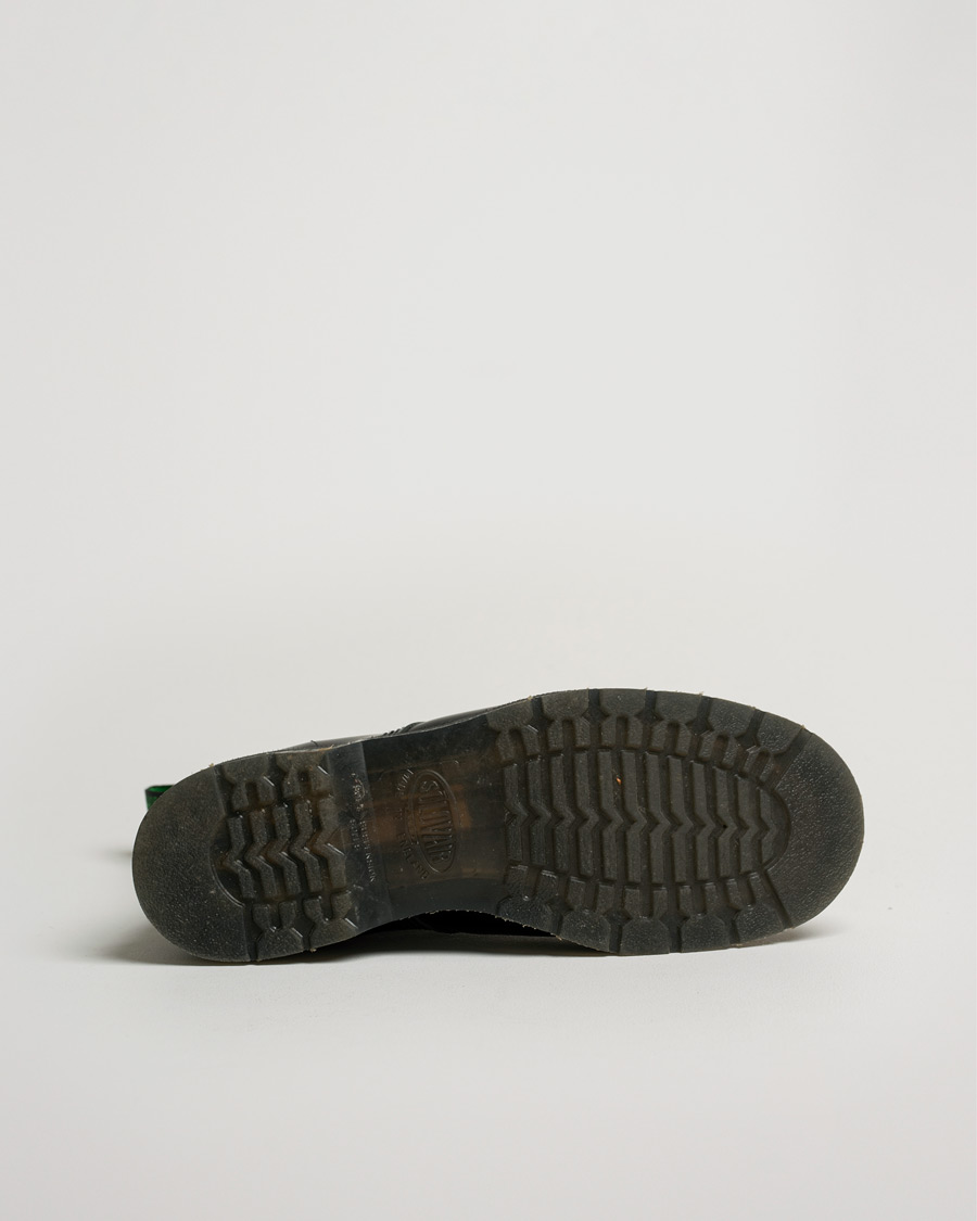 Uomini | Solovair 8 Eye Derby Boot Black Shine | Pre-owned | Solovair 8 Eye Derby Boot Black Shine