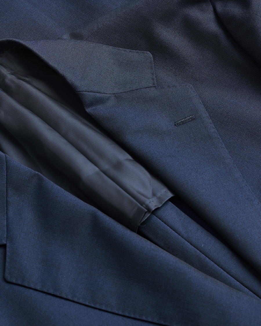 Uomini | Ring Jacket Mohair Blend Suit Navy 52 | Pre-owned | Ring Jacket Mohair Blend Suit Navy 52