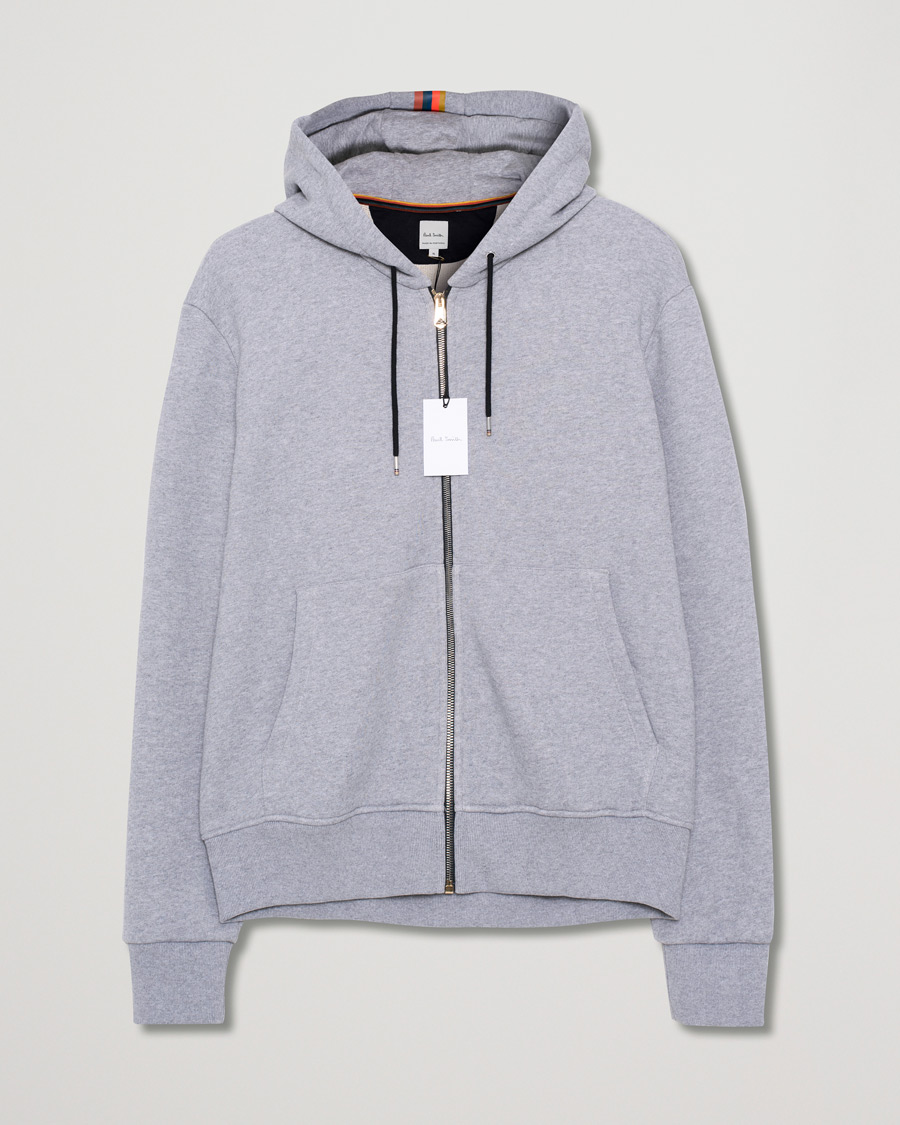 Uomini | Maglieria | Pre-owned | Paul Smith Hooded Zip Sweatshirt Grey