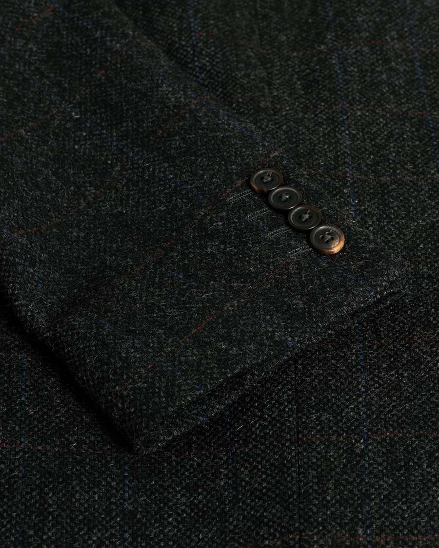 Uomini | Blazers | Pre-owned | Walker Slater Edward Lambswool Tweed Blazer Grey