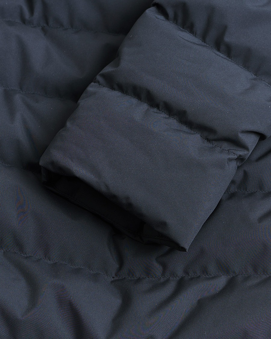 Uomini | Giacche Pre-owned | Pre-owned | Herno Water Repellent Half Long Parka Navy 46