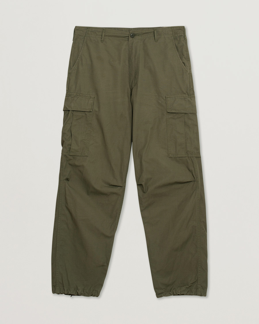 Uomini | Pantaloni | Pre-owned | orSlow Vintage Fit 6 Pocket Cargo Pants Army Green