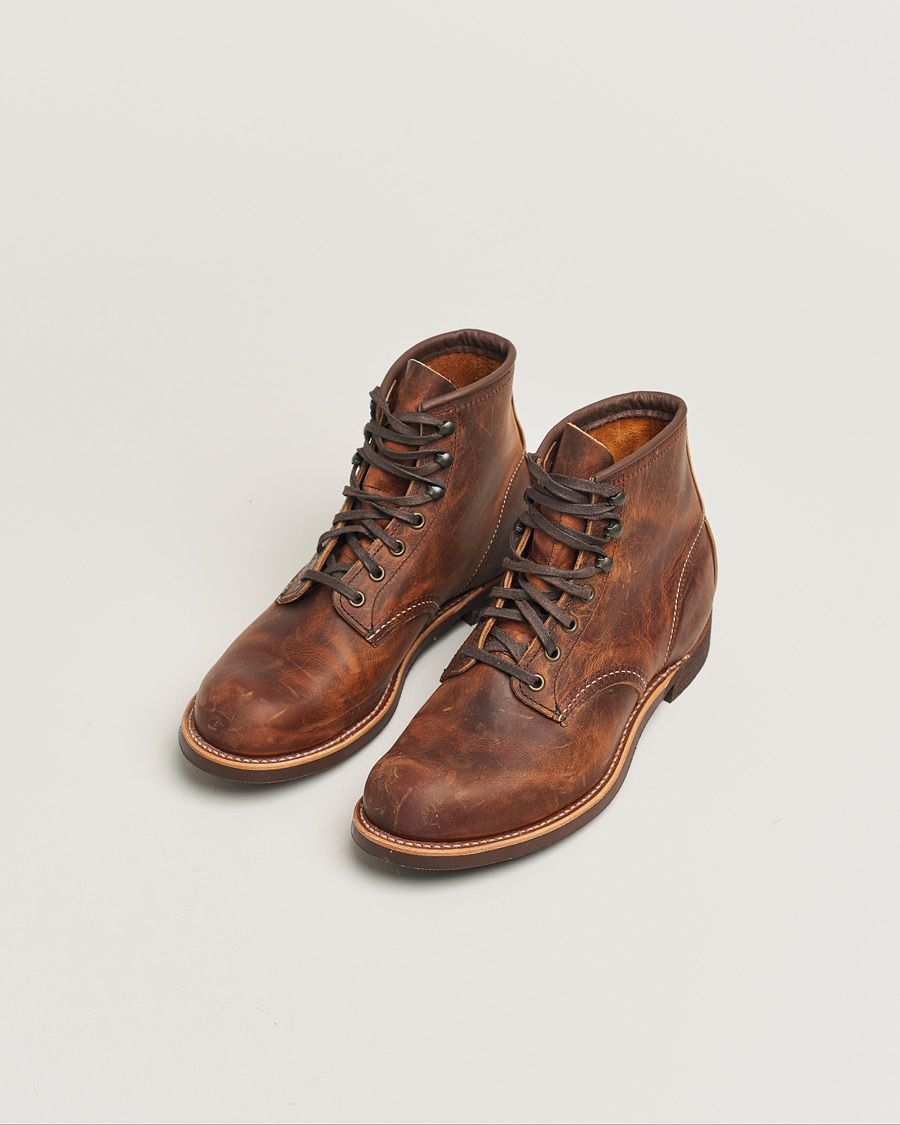 Uomini | Red Wing Shoes Blacksmith Boot Copper Rough/Though Leather | Pre-owned | Red Wing Shoes Blacksmith Boot Copper Rough/Though Leather