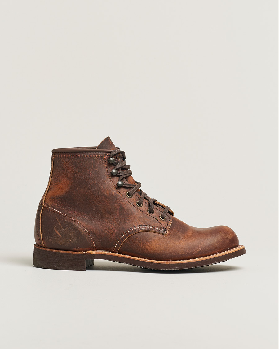 Uomini | Red Wing Shoes Blacksmith Boot Copper Rough/Though Leather | Pre-owned | Red Wing Shoes Blacksmith Boot Copper Rough/Though Leather