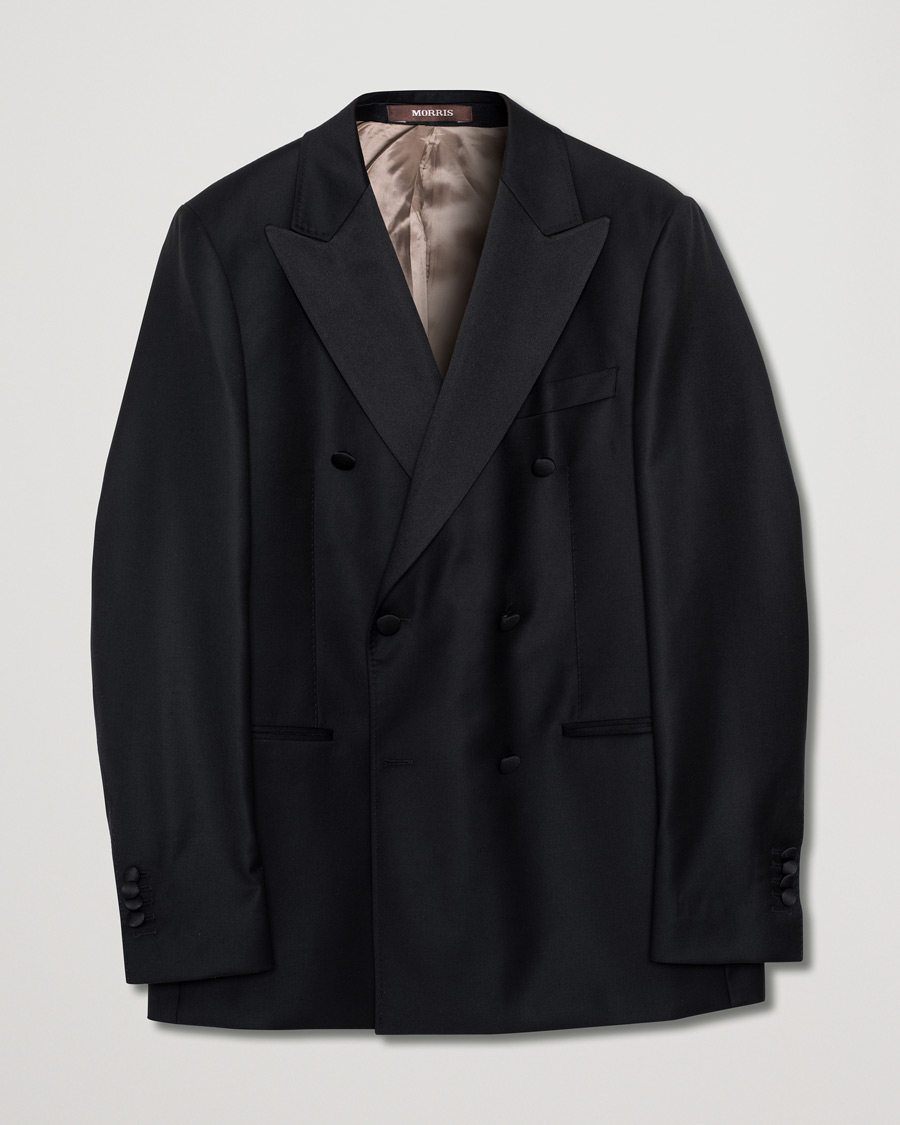 Uomini | Blazers | Pre-owned | Morris Heritage Double Breast Tuxedo Black 50