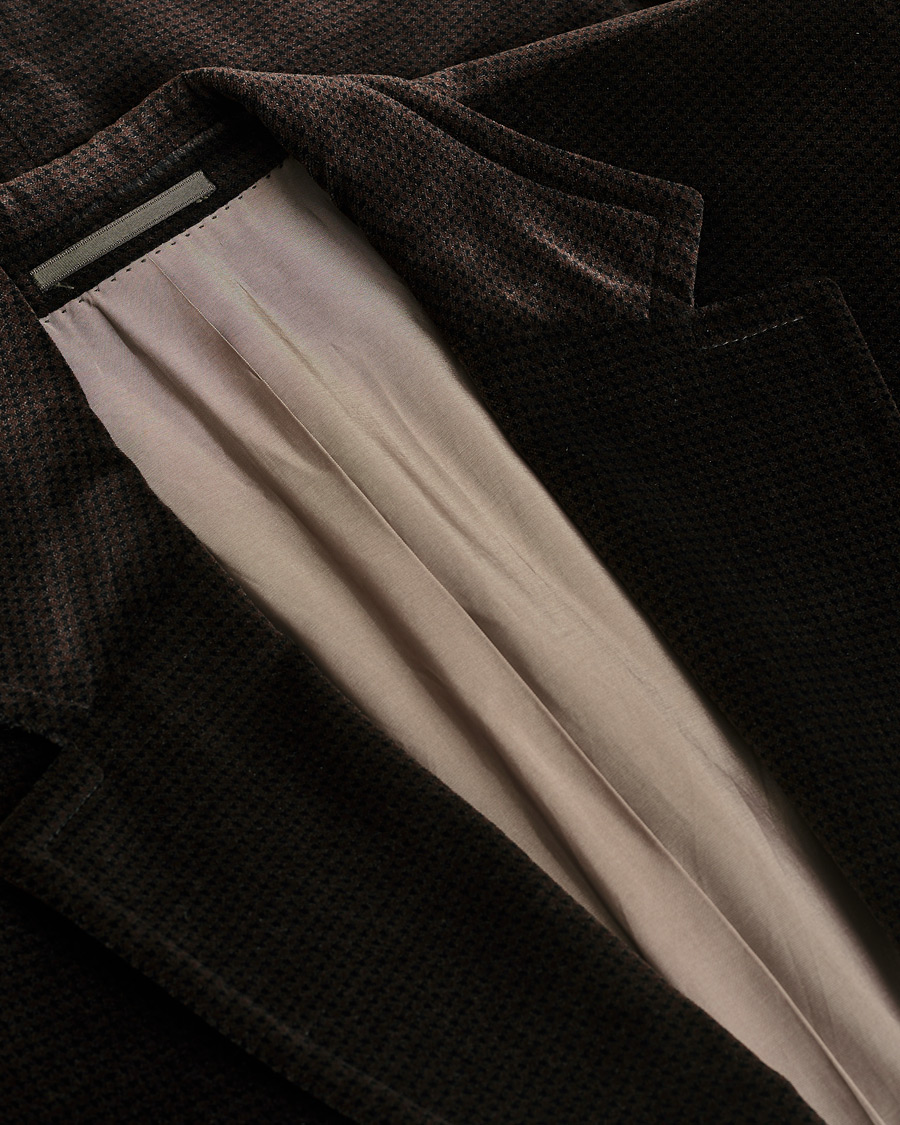 Uomini | BOSS Velvet Blazer Brown 50 | Pre-owned | BOSS Velvet Blazer Brown 50