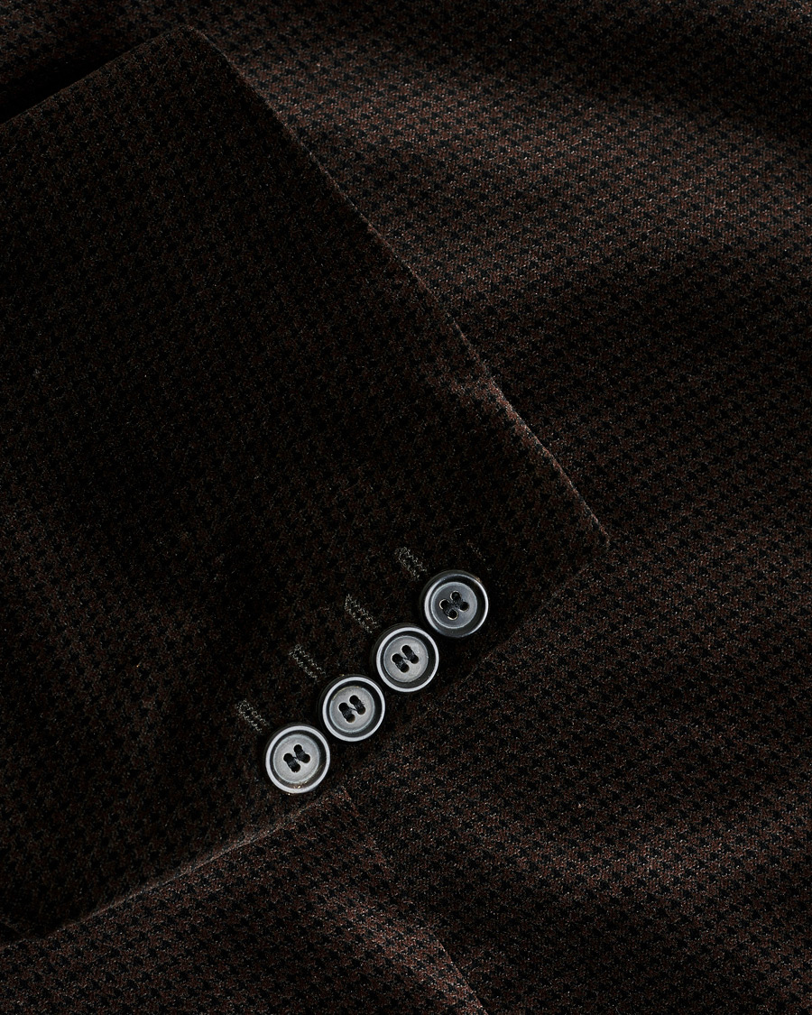 Uomini | BOSS Velvet Blazer Brown 50 | Pre-owned | BOSS Velvet Blazer Brown 50