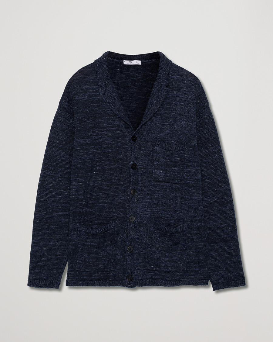 Uomini | Maglieria | Pre-owned | Inis Meáin Washed Linen Pub Jacket Seal