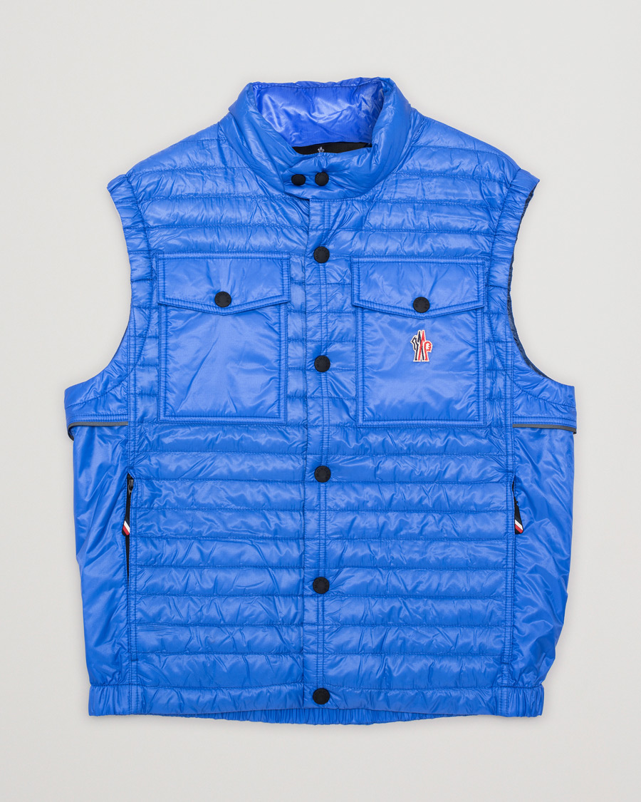Uomini | Giacche | Pre-owned | Moncler Grenoble Padded Vest Clear Blue