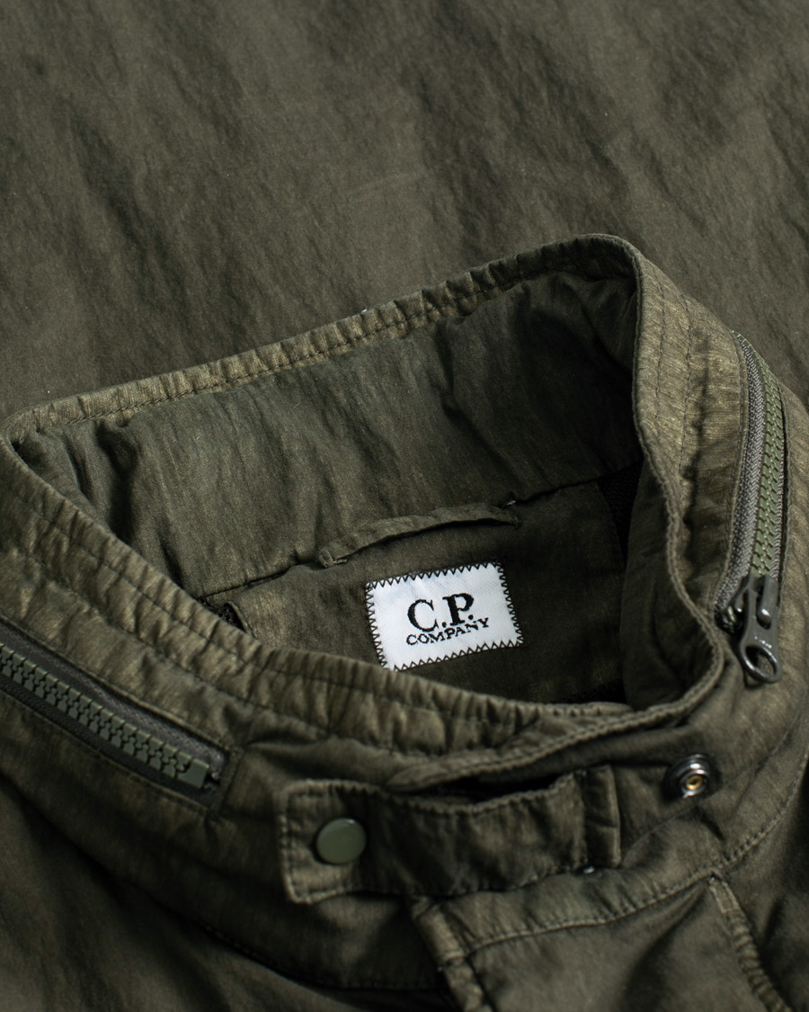 Uomini | Giacche | Pre-owned | C.P. Company 50 Fili GUM Cotton Field Jacket Olive