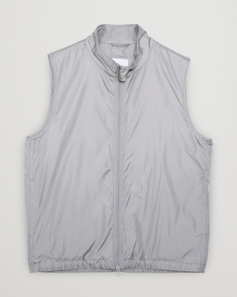 Uomini | Giacche | Pre-owned | Aspesi Vernes Nylon Gilet Grey