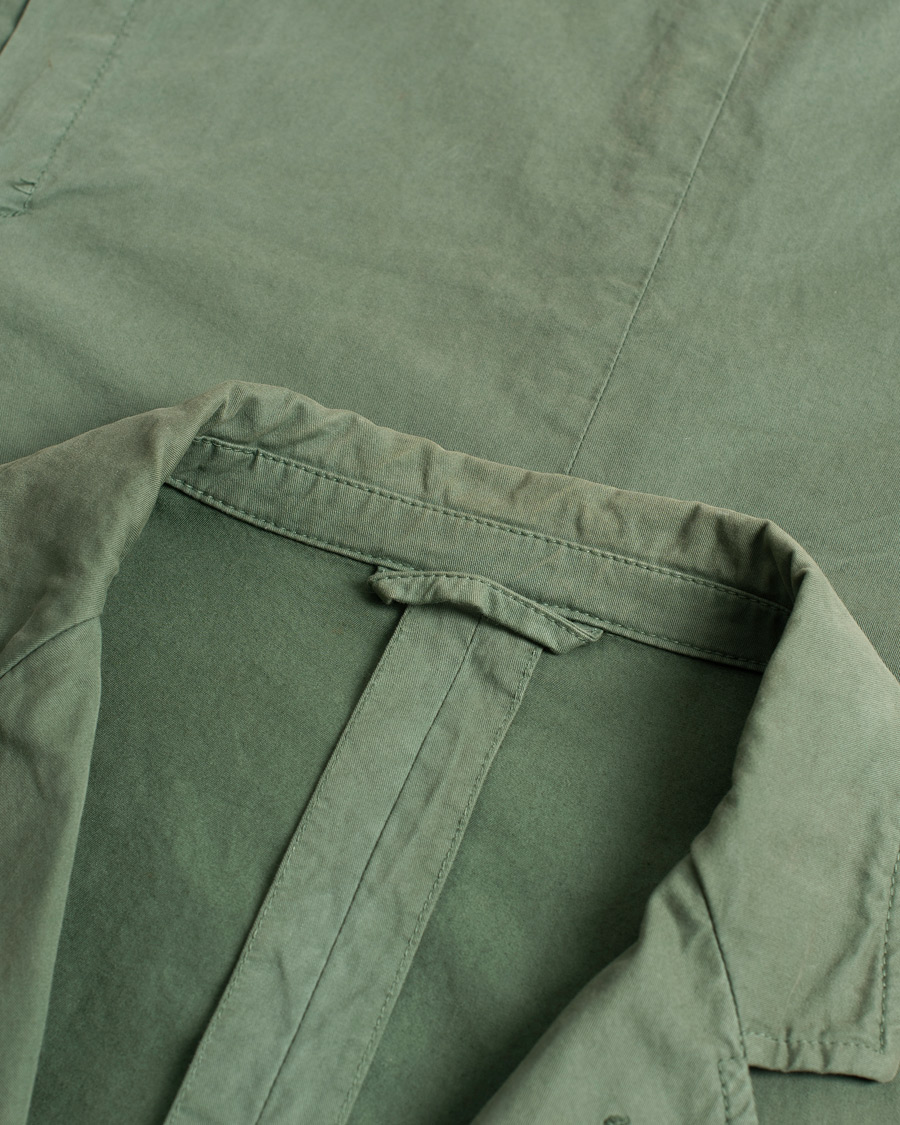 Uomini | Blazers | Pre-owned | Aspesi Samuraki Washed Blazer Army Green