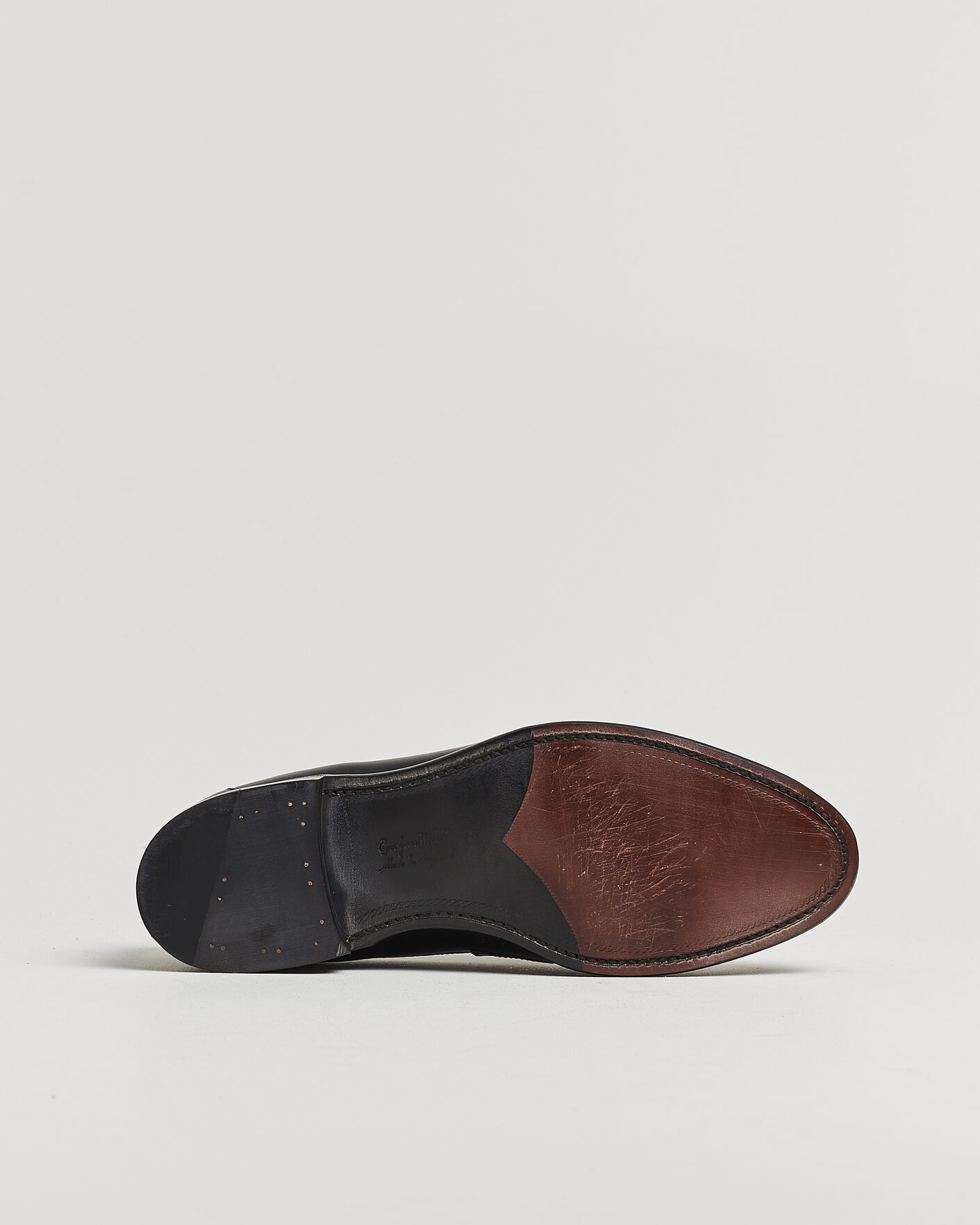 Uomini | Scarpe con cuciture Goodyear Pre-owned | Pre-owned | Loake 1880 Hornbeam Eco Penny Loafer Black Calf UK10 - EU44