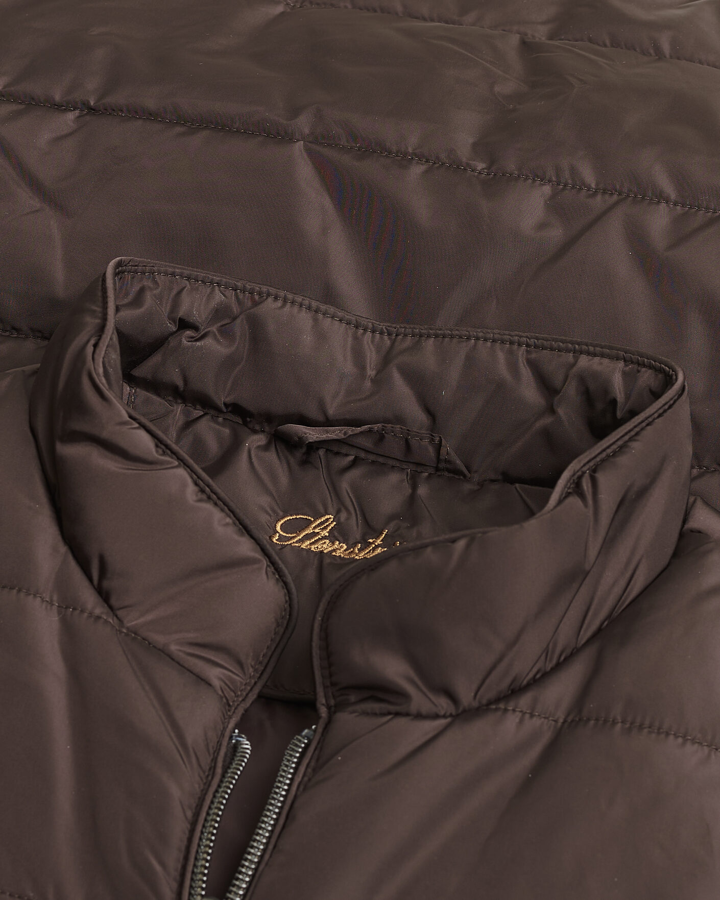 Uomini | Giacche Pre-owned | Pre-owned | Stenströms Padded Nylon Vest Brown M