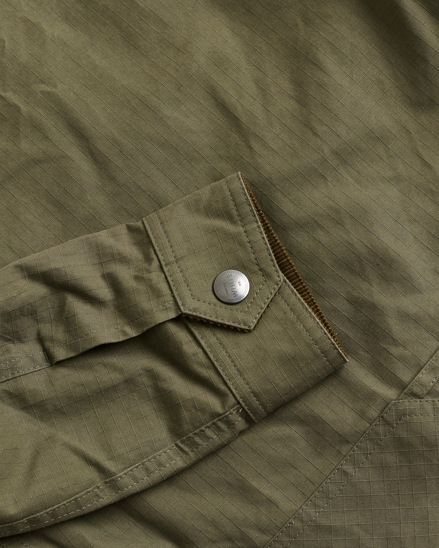 Uomini | Giacche Pre-owned | Pre-owned | Private White V.C. Ripstop Cotton Jacket Green 5 - L