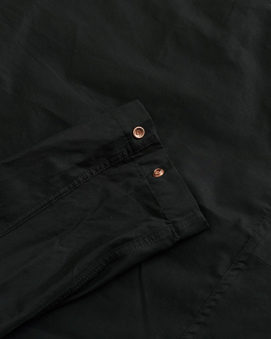 Uomini | Private White V.C. Overshirt Black 5 - L | Pre-owned | Private White V.C. Overshirt Black 5 - L