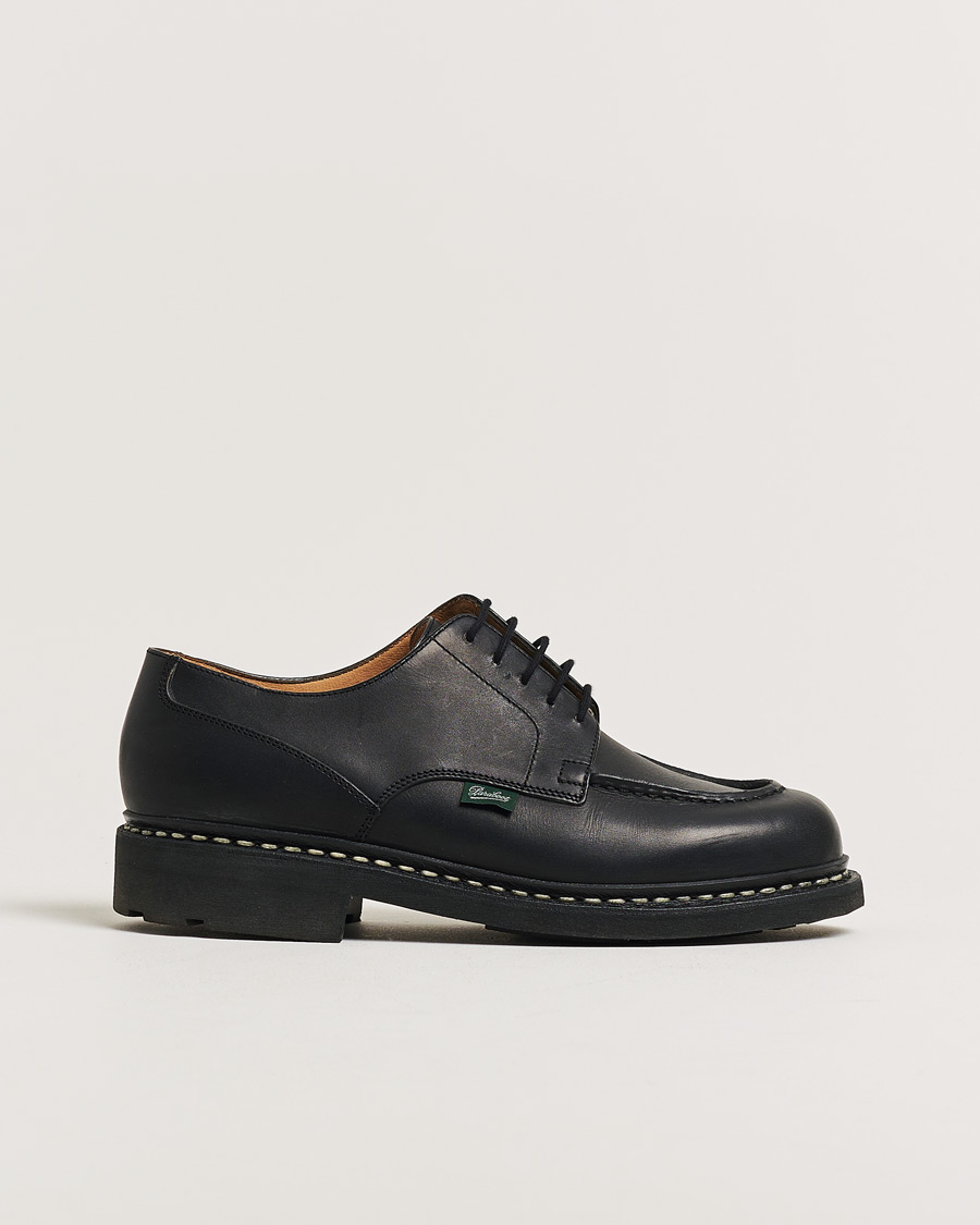 Uomini | Scarpe con cuciture Goodyear Pre-owned | Pre-owned | Paraboot Chambord Derby Black UK7,5 - EU41,5