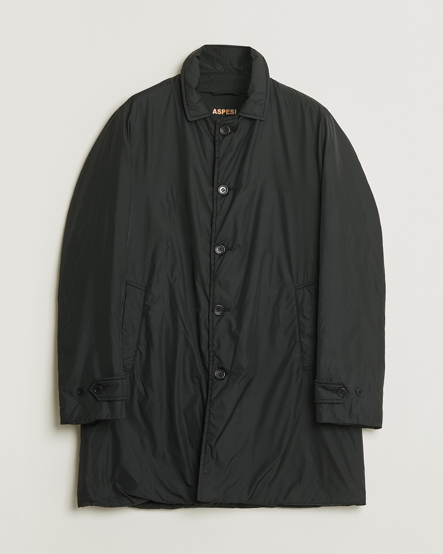 Uomini | Giacche Pre-owned | Pre-owned | Aspesi Limone Winter Raincoat Black L