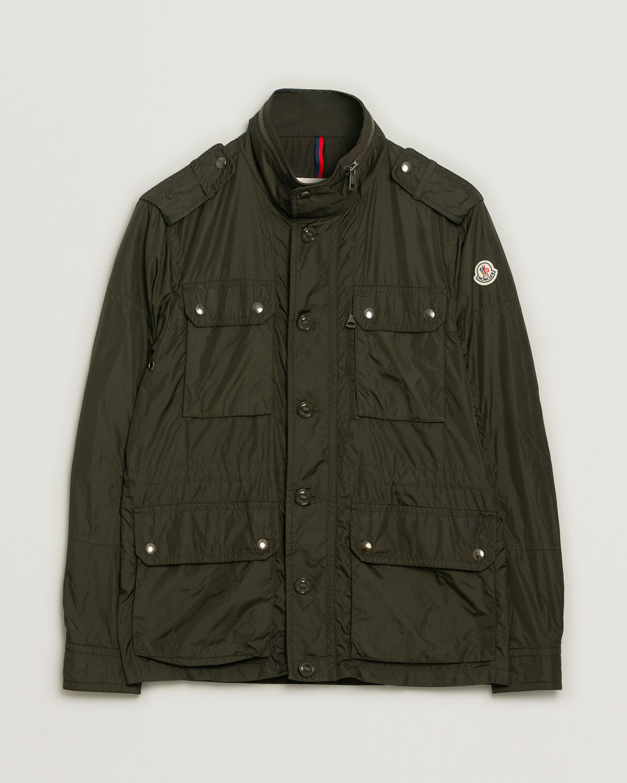 Uomini | Giacche | Pre-owned | Moncler Cristian Field Jacket Green 2 - M